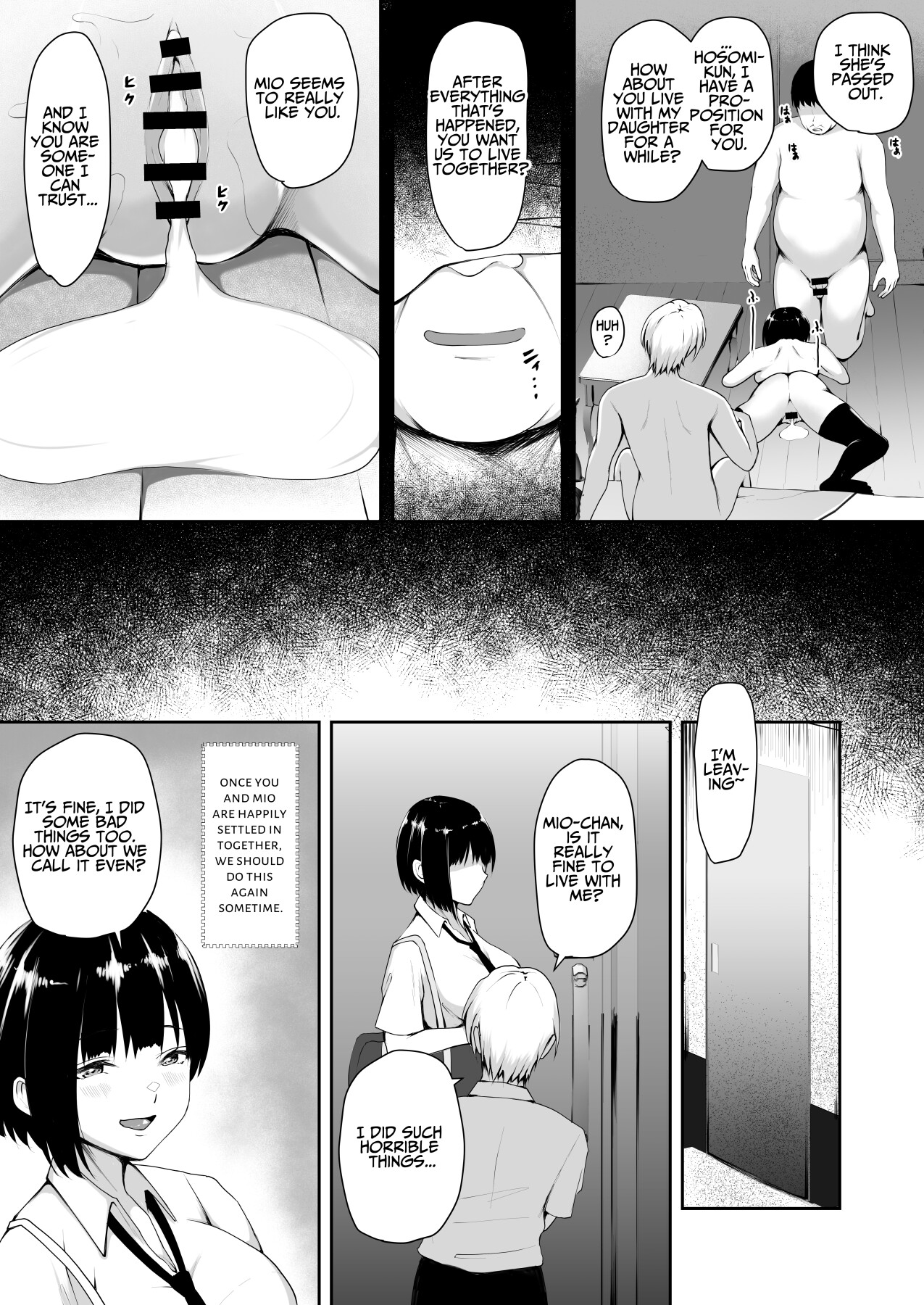 Hentai Manga Comic-Share Pussy ~Until The Boss's Daughter Falls~-Read-43